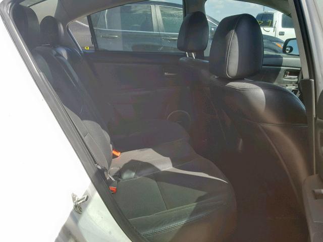 JM1BK323981821308 - 2008 MAZDA 3 S WHITE photo 6