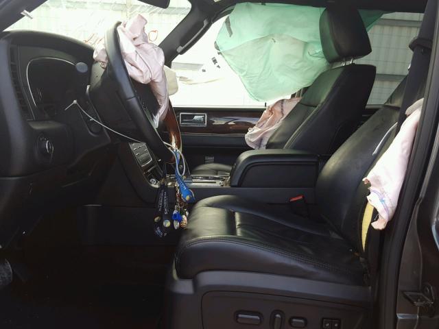 5LMJJ3HT4FEJ10376 - 2015 LINCOLN NAVIGATOR 灰色 照片 5