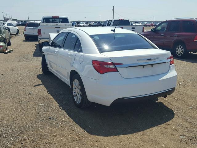 1C3CCBBB8CN199938 - 2012 CHRYSLER 200 TOURIN WHITE photo 3