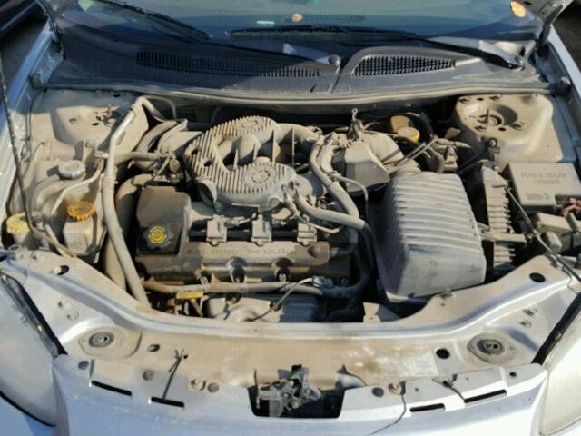 1C3EL46R93N516556 - 2003 CHRYSLER SEBRING LX SILVER photo 7