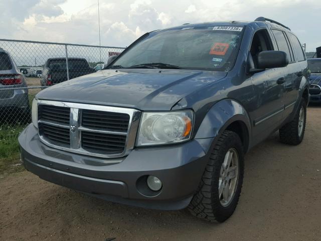 1D8HD48P99F700627 - 2009 DODGE DURANGO SL GRAY photo 2