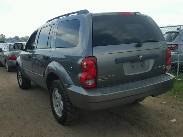 1D8HD48P99F700627 - 2009 DODGE DURANGO SL GRAY photo 3