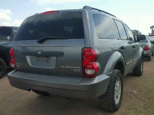 1D8HD48P99F700627 - 2009 DODGE DURANGO SL GRAY photo 4