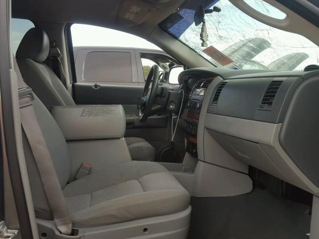 1D8HD48P99F700627 - 2009 DODGE DURANGO SL GRAY photo 5