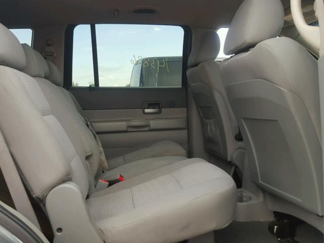 1D8HD48P99F700627 - 2009 DODGE DURANGO SL GRAY photo 6