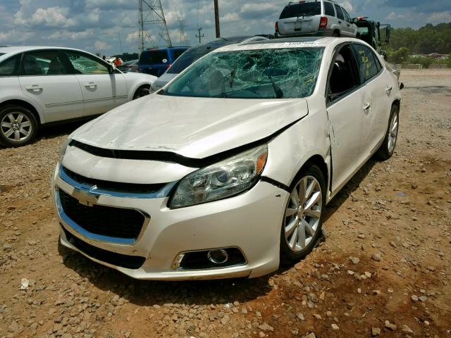 1G11H5SL7EF285102 - 2014 CHEVROLET MALIBU LTZ თეთრი ფოტო 2
