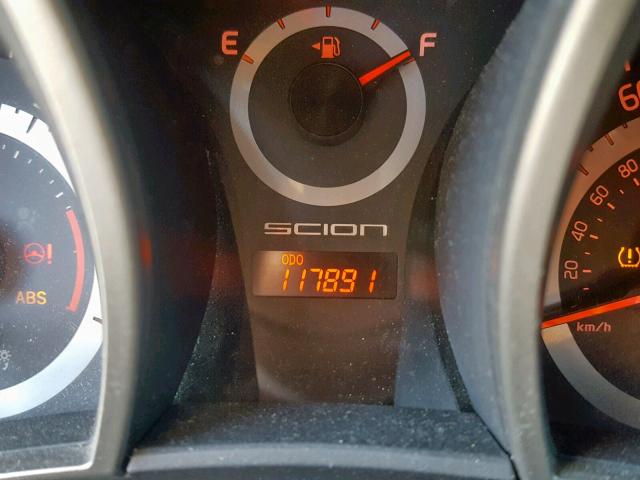 JTKJF5C70C3024366 - 2012 TOYOTA SCION TC შავი ფოტო 8