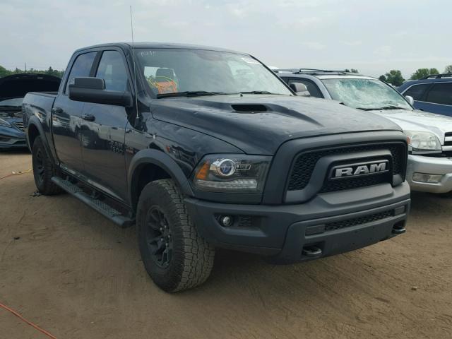 1C6RR7YT6JS117261 - 2018 RAM 1500 REBEL შავი ფოტო 1