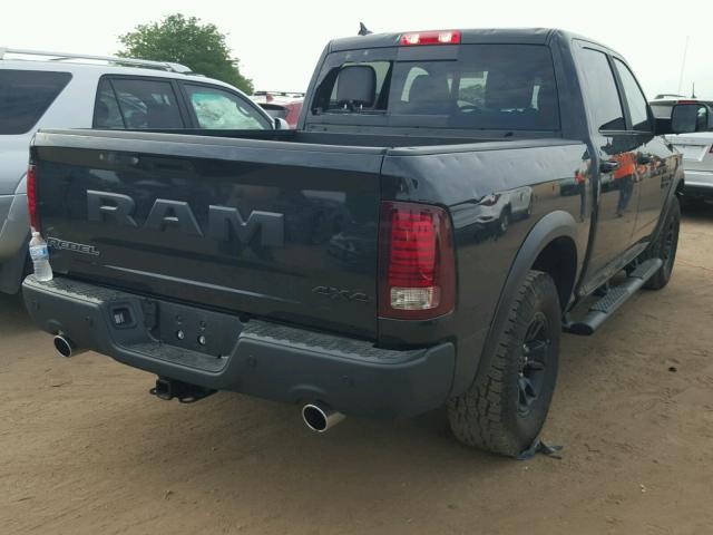 1C6RR7YT6JS117261 - 2018 RAM 1500 REBEL BLACK photo 4