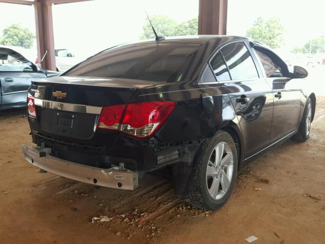 1G1P75SZ8E7464857 - 2014 CHEVROLET CRUZE BLACK photo 4