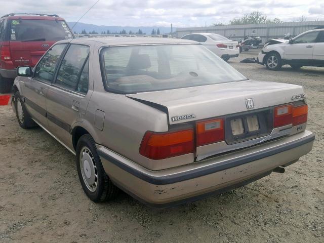 JHMCA5541KC039425 - 1989 HONDA ACCORD LXI SILVER photo 3