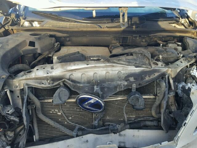 JTJZB1BA8C2407468 - 2012 LEXUS RX 450 SILVER photo 7