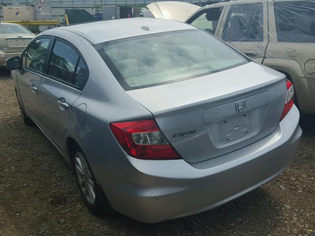 19XFB2F94CE023024 - 2012 HONDA CIVIC EXL SILVER photo 3