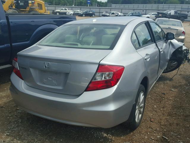 19XFB2F94CE023024 - 2012 HONDA CIVIC EXL SILVER photo 4