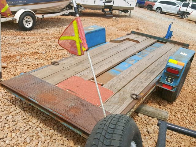 1DS0000J1Y17T0851 - 2000 DITCH WITCH TRAILER BLUE photo 4