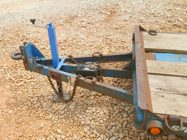 1DS0000J1Y17T0851 - 2000 DITCH WITCH TRAILER BLUE photo 7