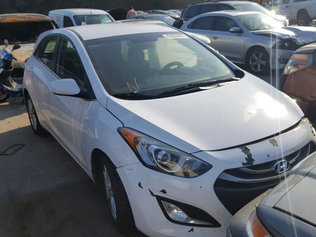 KMHD35LE0DU127399 - 2013 HYUNDAI ELANTRA GT WHITE photo 1