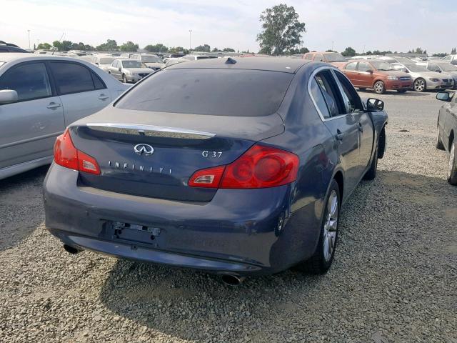 JN1CV6APXCM933143 - 2012 INFINITI G37 BASE GRAY photo 4