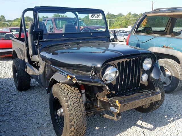 1JCCM87A3ET144841 - 1984 JEEP JEEP CJ7 BLACK photo 1