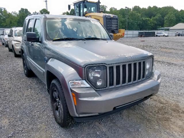 1C4PJMAK8CW127325 - 2012 JEEP LIBERTY SP GRAY photo 1