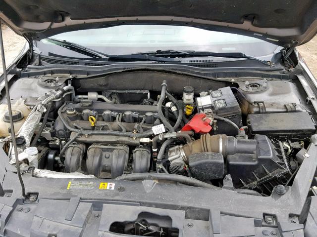 3FAHP0JAXCR216308 - 2012 FORD FUSION SEL GRAY photo 7