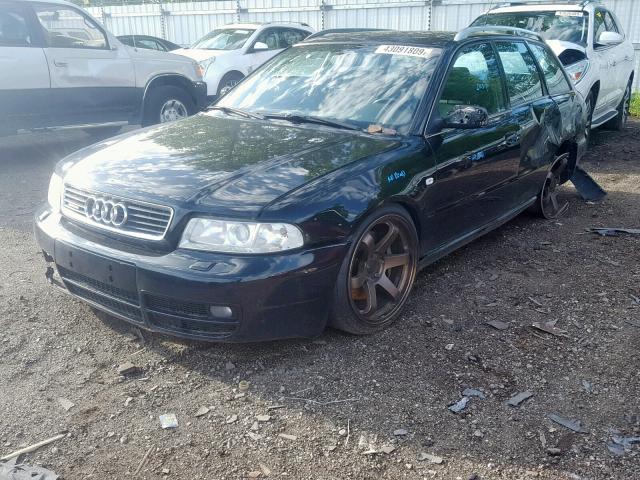 WAUXD68D82A000366 - 2002 AUDI S4 AVANT Q BLACK photo 2