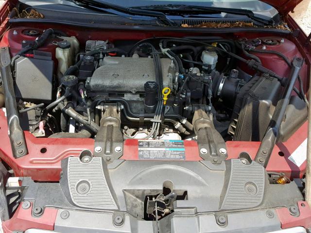 2G1WJ15K569179716 - 2006 CHEVROLET MONTE CARL BURGUNDY photo 7