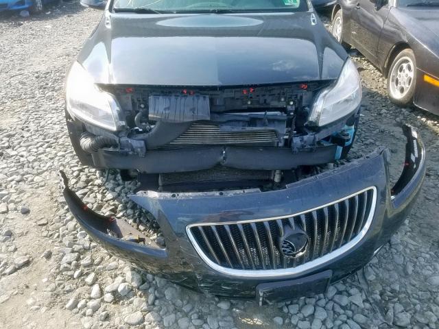 2G4GR5ER7C9215048 - 2012 BUICK REGAL GREEN photo 9