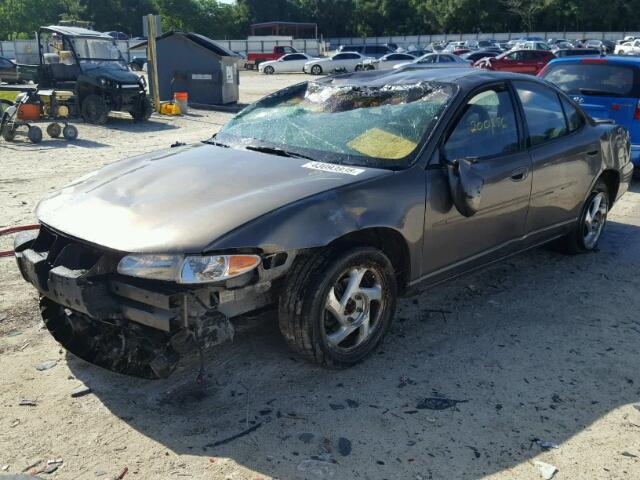 1G2WK52J22F219747 - 2002 PONTIAC GRAND PRIX GRAY photo 2
