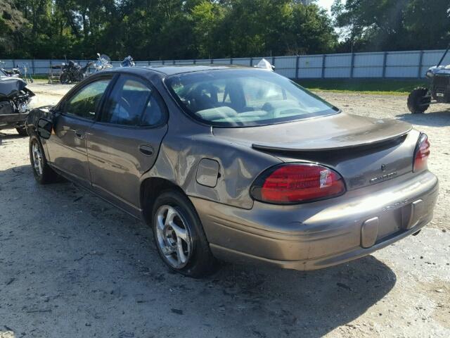 1G2WK52J22F219747 - 2002 PONTIAC GRAND PRIX GRAY photo 3
