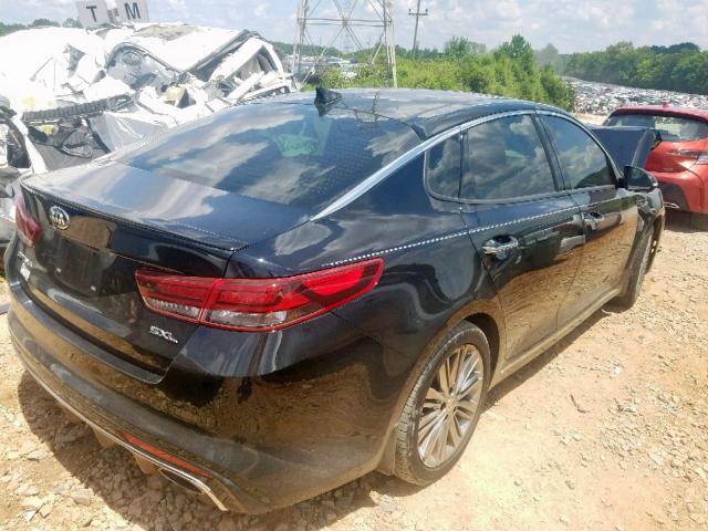 5XXGV4L26HG127172 - 2017 KIA OPTIMA SXL BLACK photo 4