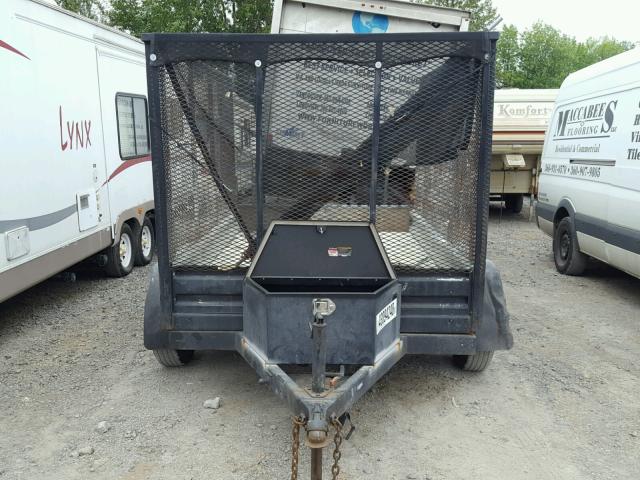 0R95805 - 2015 UTILITY TRAILER BLACK photo 2