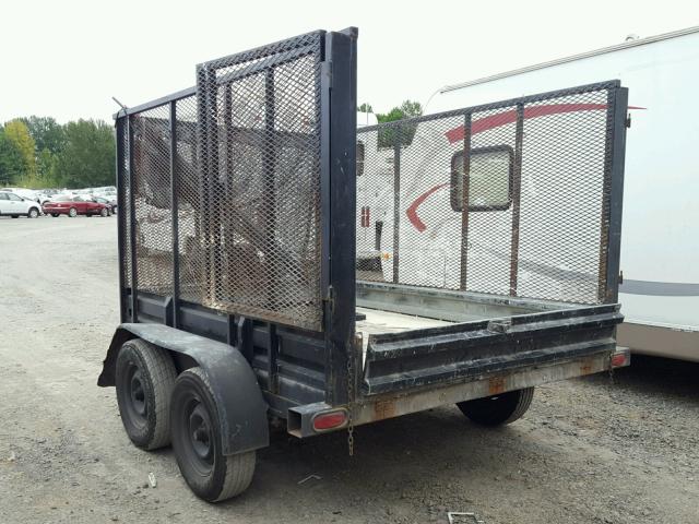 0R95805 - 2015 UTILITY TRAILER BLACK photo 4