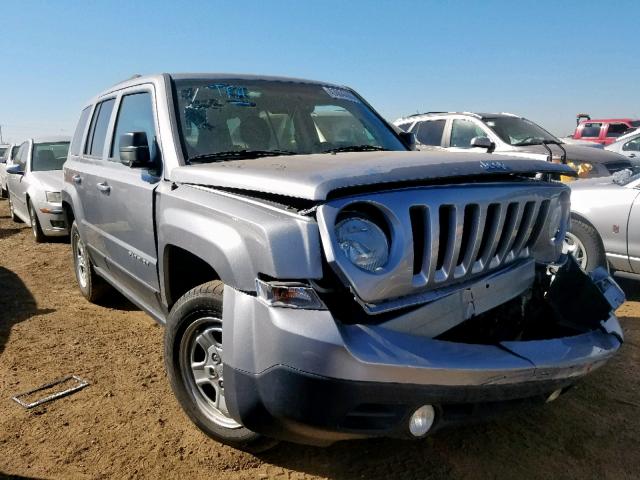 1C4NJRBB4GD778519 - 2016 JEEP PATRIOT SP SILVER photo 1