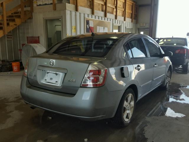 3N1AB61E07L717915 - 2007 NISSAN SENTRA 2.0 GRAY photo 4