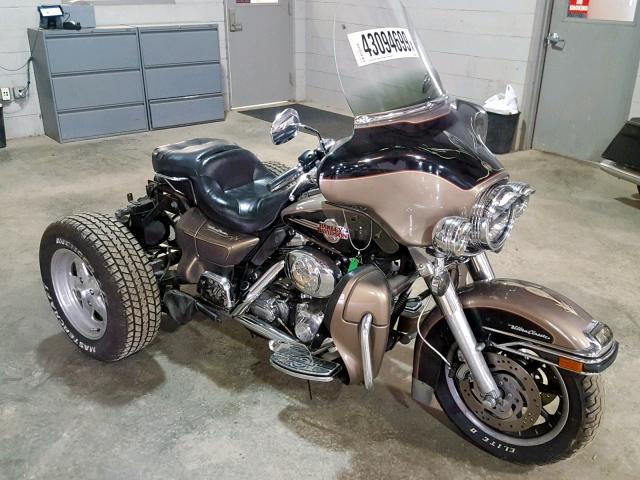 1HD1FCW135Y684859 - 2005 HARLEY-DAVIDSON FLHTCUI TWO TONE photo 1