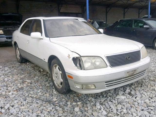 JT8BH28F6Y0180004 - 2000 LEXUS LS 400 WHITE photo 1