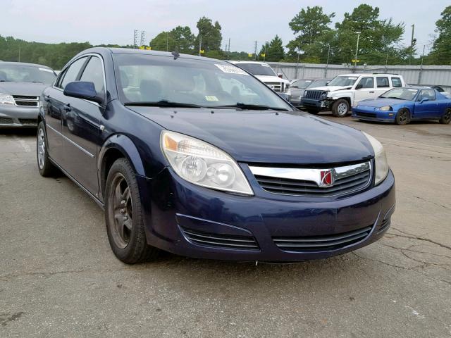 1G8ZS57B08F188009 - 2008 SATURN AURA XE BLUE photo 1