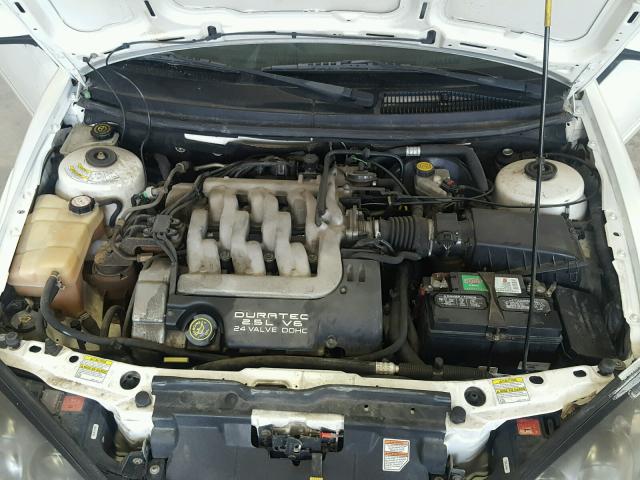 1ZWFT61L7X5752992 - 1999 MERCURY COUGAR V6 WHITE photo 7