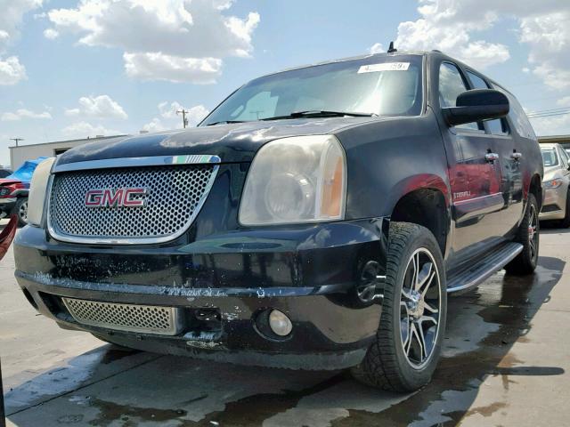 1GKFK66837J372770 - 2007 GMC YUKON XL D BLACK photo 2