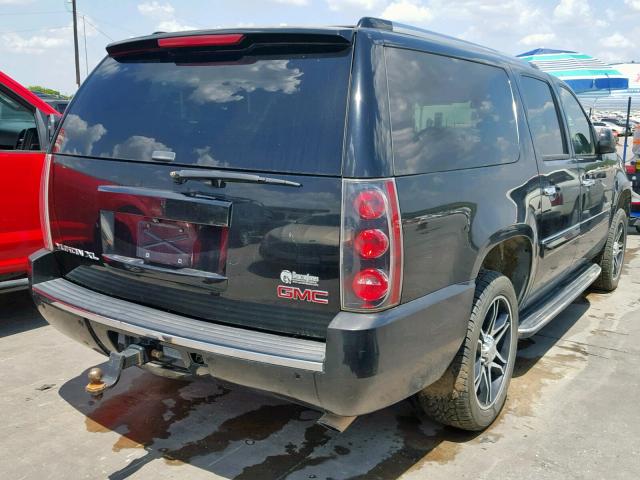 1GKFK66837J372770 - 2007 GMC YUKON XL D BLACK photo 4