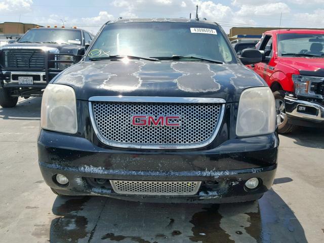 1GKFK66837J372770 - 2007 GMC YUKON XL D BLACK photo 9