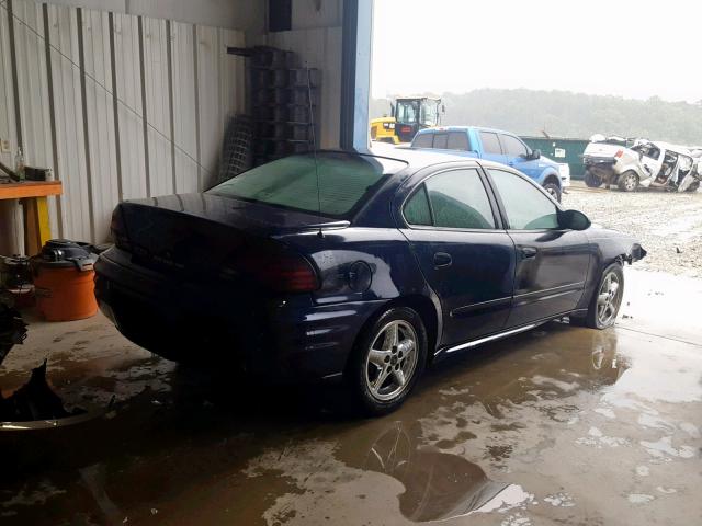 1G2NF52E34M653533 - 2004 PONTIAC GRAND AM S BLUE photo 4