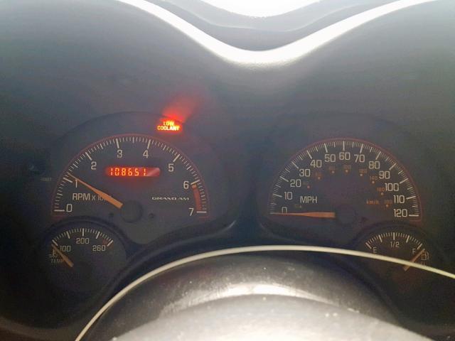 1G2NF52E34M653533 - 2004 PONTIAC GRAND AM S BLUE photo 8