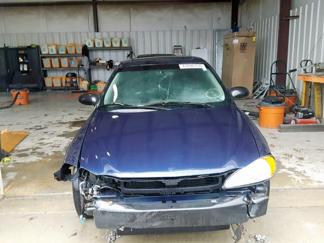 1G2NF52E34M653533 - 2004 PONTIAC GRAND AM S BLUE photo 9