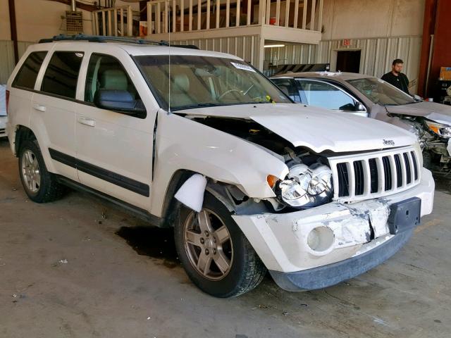 1J4GS48K26C260522 - 2006 JEEP GRAND CHER WHITE photo 1