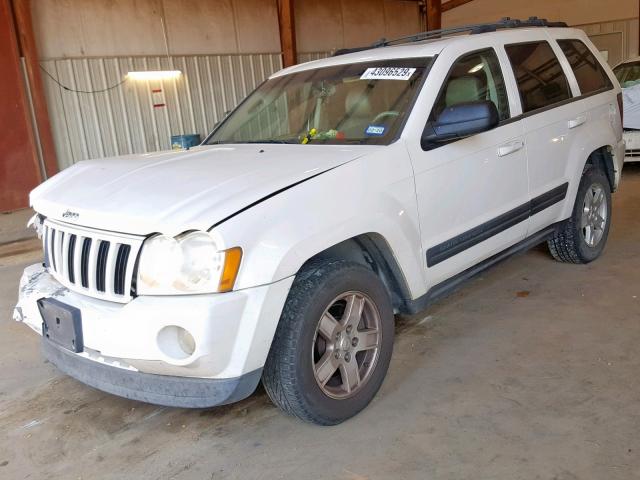 1J4GS48K26C260522 - 2006 JEEP GRAND CHER WHITE photo 2