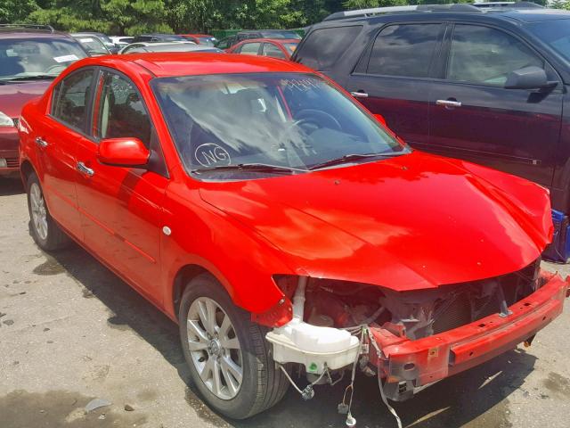 JM1BK12F471616976 - 2007 MAZDA 3 I RED photo 1