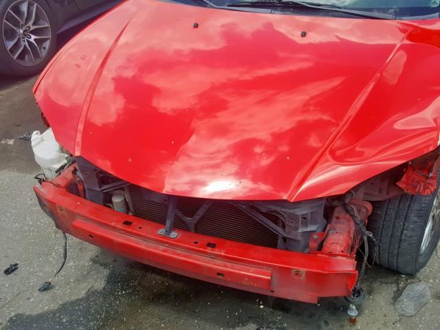 JM1BK12F471616976 - 2007 MAZDA 3 I RED photo 9