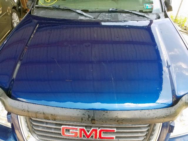 1GKDT13S022117715 - 2002 GMC ENVOY BLUE photo 9